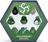 DAGGERHEART DICE SET: SAGE DOMAIN (Pre-Order)
