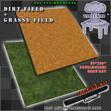 F.A.T. MATS: CORE ENVIRONMENT DIRT/GRASSY 30"X22" (Special Order)