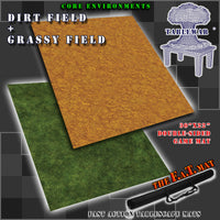 F.A.T. MATS: CORE ENVIRONMENT DIRT/GRASSY 30"X22" (Special Order)