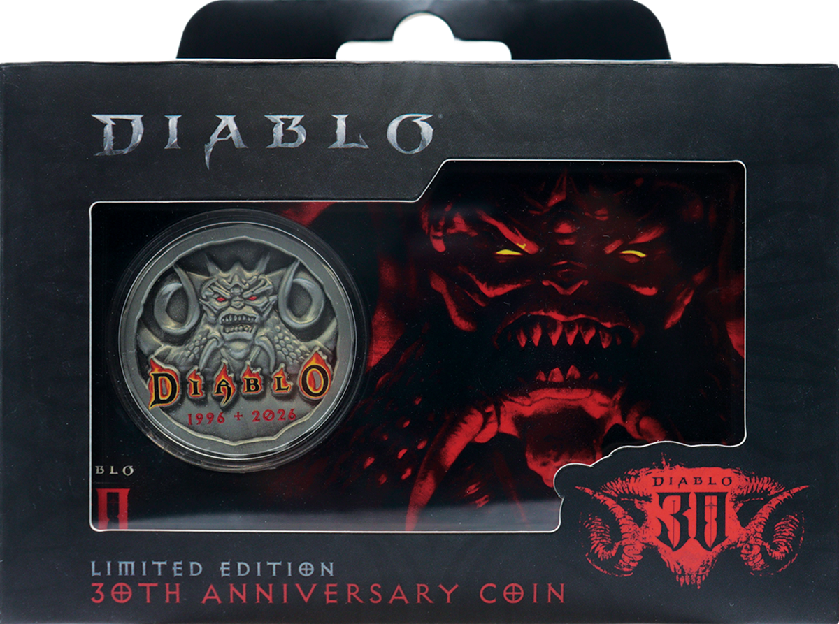 DIABLO - LIMITED EDITION 30TH ANNIVERSARY PRESENTATION COIN (Pre-Order)