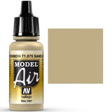 VALLEJO: MODEL AIR SAND (IVORY) (17ML) (Special Order)
