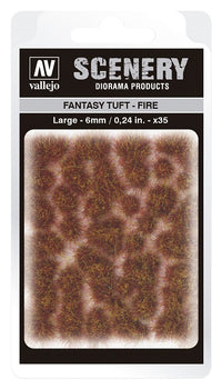 VALLEJO: SCENERY LARGE FANTASY TUFT FIRE (Special Order)