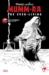 MUMM-RA THE EVER LIVING #3 CVR K FOC BONUS DECLAN SHALVEY LINE ART VAR (Special Order)