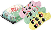 WOMEN'S SUSHI SOCKS 6PC CDU (Special Order)