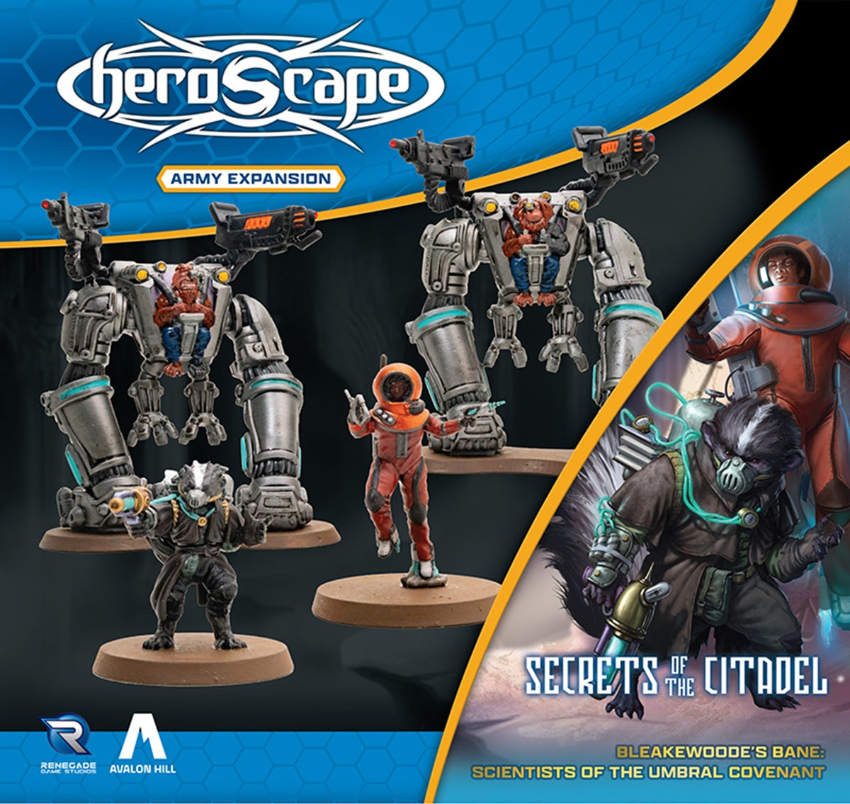 HEROSCAPE SCIENTISTS OF THE UMBRAL COVENANT ARMY EXPANSION (Pre-Order)