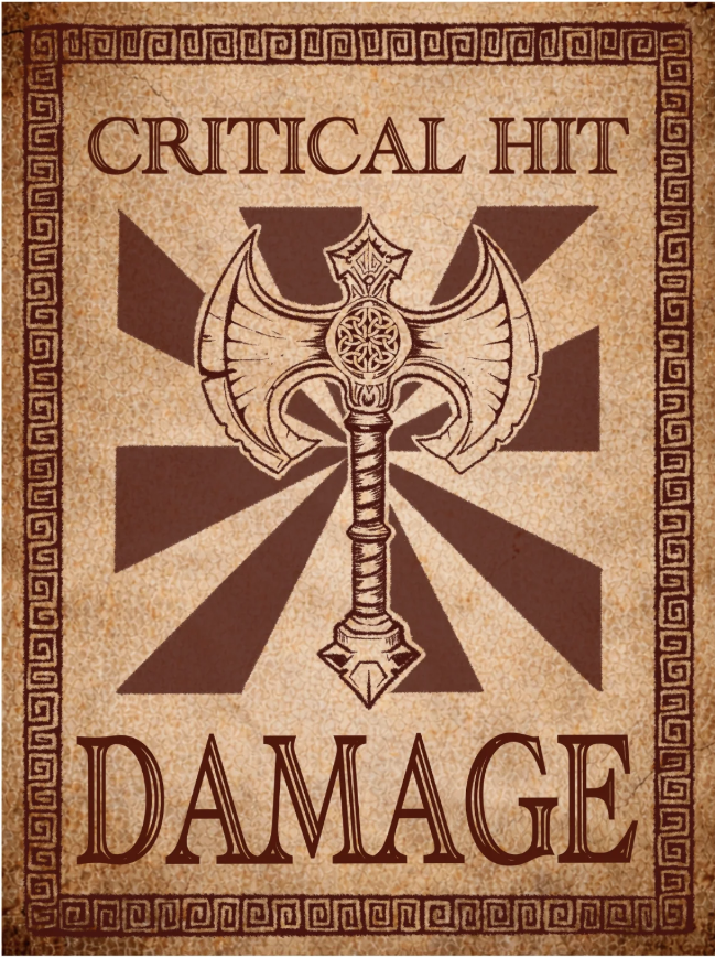 CRITICAL HIT DECK: DAMAGE (Pre-Order)