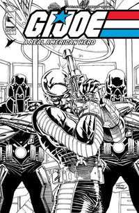 GI JOE A REAL AMERICAN HERO #317 CVR B ANDY KUBERT B&W VAR (Special Order)