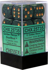 SPECKLED 12D6 GOLDEN RECON 16MM (Special Order)