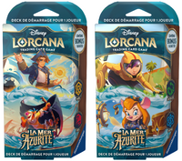 DISNEY LORCANA FRENCH SET 6 AZURITE SEA STARTER ASSORTMENT (Special Order)