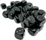 OPAQUE 36D6 BLACK/GREEN 12MM (Special Order)