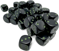 OPAQUE 36D6 BLACK/GREEN 12MM (Special Order)
