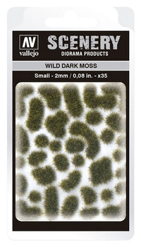 VALLEJO: SCENERY SMALL WILD DARK MOSS (Special Order)