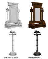 WIZKIDS UNPAINTED MINIS WV5 MIRROR/ BIRD ON STAND (Special Order)
