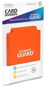 UG CARD DIVIDERS ORANGE (Special Order)