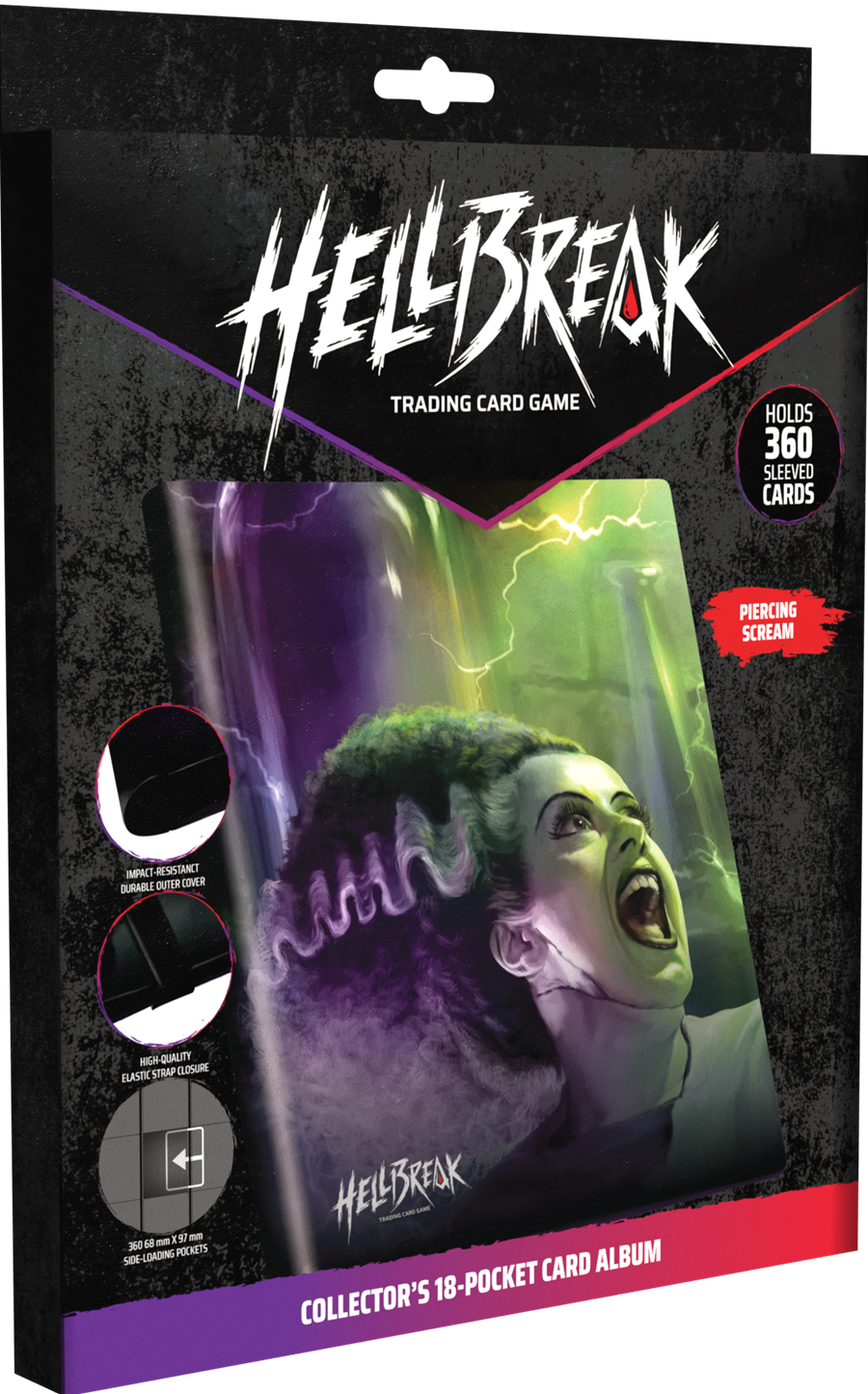 HELLBREAK PIERCING SCREAM 18PKT COLLECTOR'S CARD ALBUM (Pre-Order)