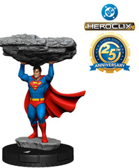 DC HEROCLIX: 25TH ANNIVERSARY SUPERMAN (Pre-Order)