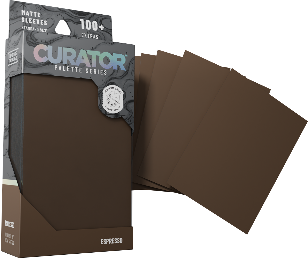 CURATOR SLEEVES PALETTE SERIES: ESPRESSO (Pre-Order)