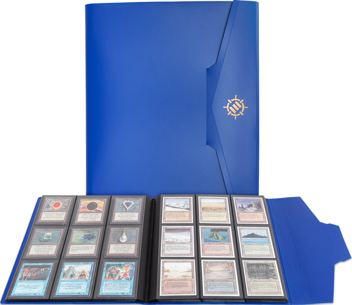 AP ENHANCE TABLETOP 9PKT CARD ALBUM BLUE (Pre-Order)