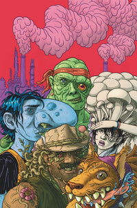 TOXIC CRUSADERS #1 CVR D TRISTAN WRIGHT BAGGED WITH EXCLUSIVE TRADING CARD BY MATT BORS (Special Order)