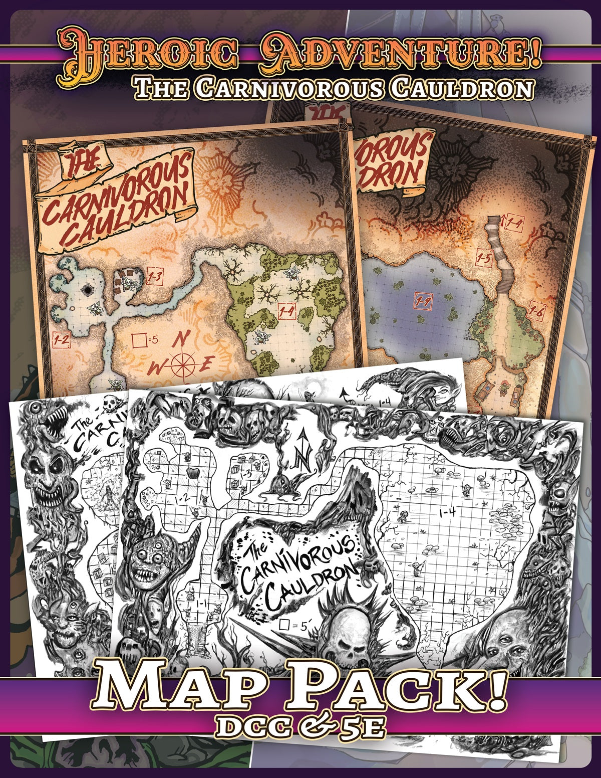 THE CARNIVOROUS CAULDRON MAP PACK (Pre-Order)