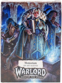 WARLORD: SAGA OF THE STORM CCG CARD SLEEVES DWARVEN FORGES MEMORIAM (Special Order)