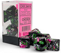 BRUSH 7-DIE SET POLYHEDRAL PAINTBALL/GREEN (Special Order)