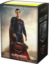 DRAGON SHIELD SLEEVES MATTE JL SUPERMAN 100CT (Special Order)