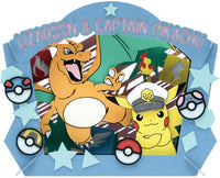ENSKY PAPER THEATER POKEMON CAPTAIN PIKACHU & CHARIZARD PT-338 (Special Order)