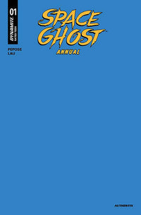 SPACE GHOST ANNUAL #1 CVR M FOC BONUS BLUE BLANK AUTHENTIX (Special Order)