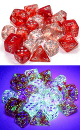 NEBULA 12D6 RED/SILVER LUMINARY 16MM (Special Order)
