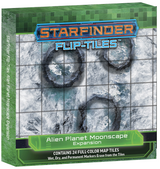 STARFINDER FLIP-TILES: ALIEN PLANET MOONSCAPE EXP (Special Order)