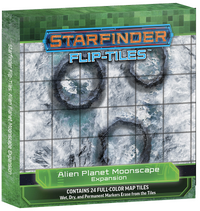 STARFINDER FLIP-TILES: ALIEN PLANET MOONSCAPE EXP (Special Order)