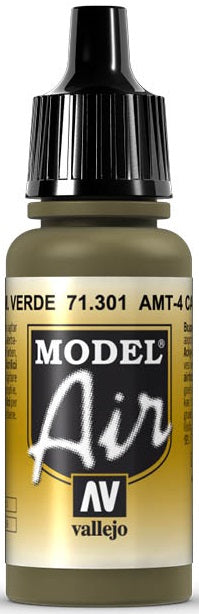 VALLEJO: MODEL AIR AMT-4 CAM. GREEN (17ML) (Special Order)