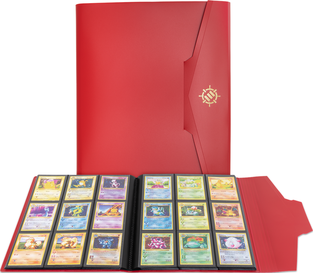AP ENHANCE TABLETOP 9PKT CARD ALBUM RED (Pre-Order)