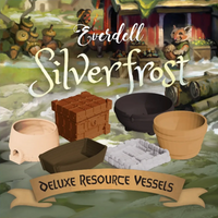 EVERDELL SILVERFROST DELUXE RESOURCE VESSELS (Special Order)