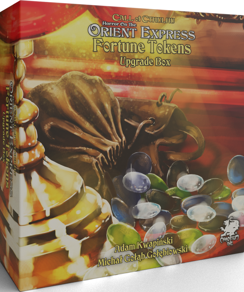 HORROR ON THE ORIENT EXPRESS: THE BOARD GAME FORTUNE TOKENS UPGRADE BOX (Pre-Order)