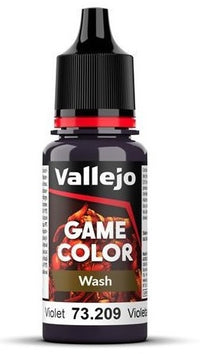 VALLEJO: GAME COLOR WASH VIOLET (18ML) (Special Order)