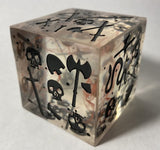 MASSIVE GELATINOUS CUBE - MINI/DIE IN ONE - BLOOD FILLED BLACK (Special Order)