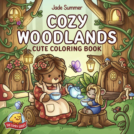 COZY WOODLANDS: CUTE COLORING BOOK (Pre-Order)