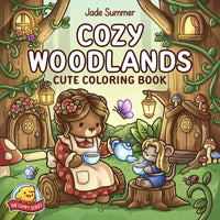 COZY WOODLANDS: CUTE COLORING BOOK (Pre-Order)