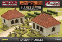 BATTLEFIELD IN A BOX: ITALIAN HOUSES (Special Order)