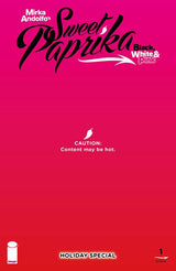 MIRKA ANDOLFOS SWEET PAPRIKA BLACK WHITE & PINK HOLIDAY SPECIAL (ONE SHOT) CVR E MIRKA ANDOLFO HOT C (Special Order)