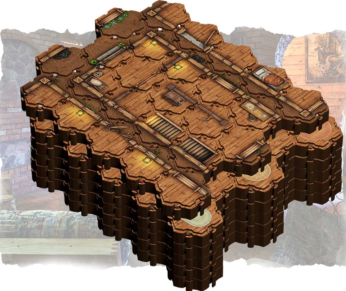 LORESCAPE TERRAIN TILES TAVERN (Pre-Order)
