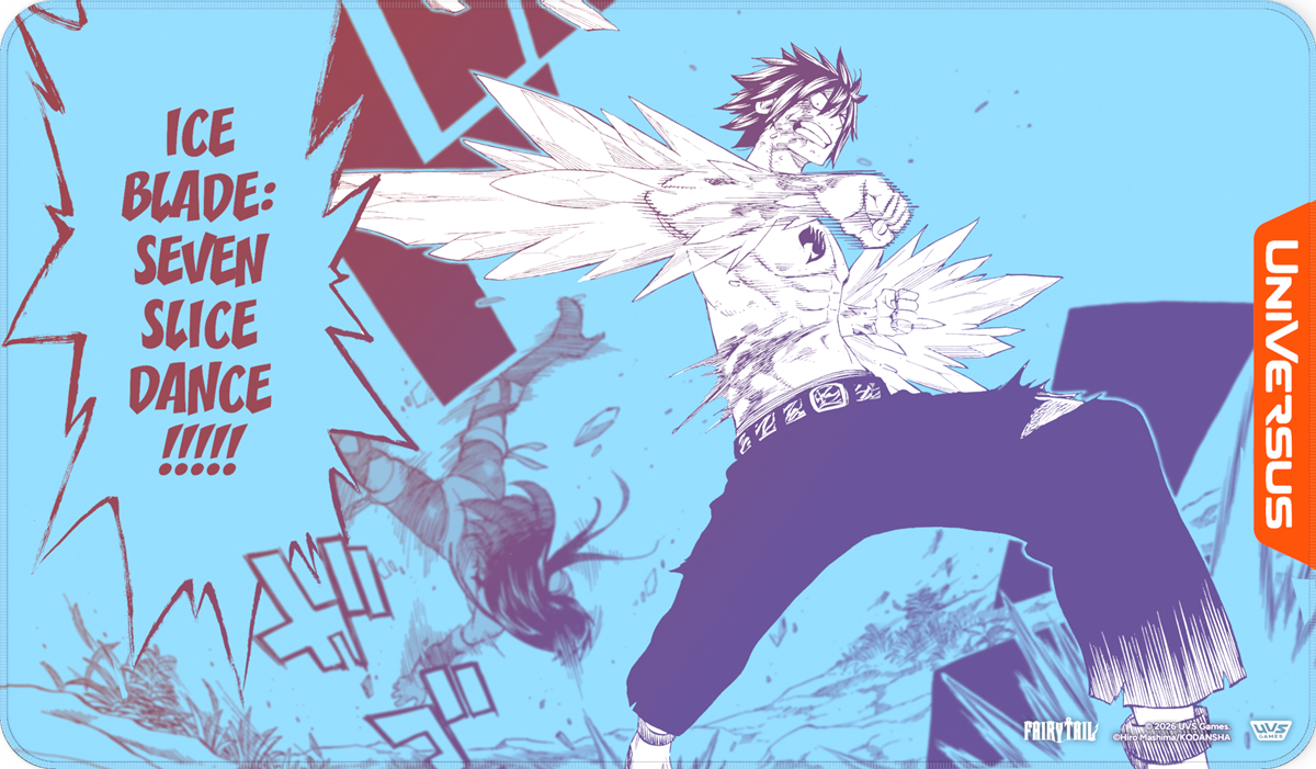 FAIRY TAIL ALL FIRED UP! GRAY PLAYMAT (Pre-Order)