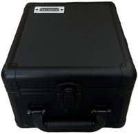ER GRADED CARD STORAGE BOX HEAVY DUTY 2 ROWS BLACK/ALUMINUM (Special Order)