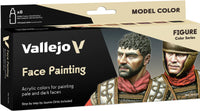 VALLEJO: MODEL COLOR FACE PAINTING SET (Special Order)