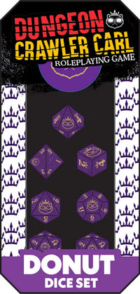 DUNGEON CRAWLER CARL RPG: PRINCESS DONUT DICE SET (Pre-Order)