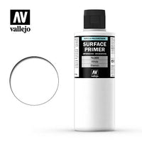 VALLEJO: SURFACE PRIMER WHITE (200ML) (Special Order)