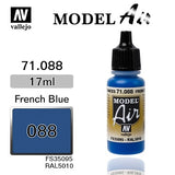 VALLEJO: MODEL AIR FRENCH BLUE (17ML) (Special Order)