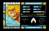 JUSTICE LEAGUE ID CARD: AQUAMAN (PAID) (NET) (Special Order)